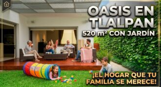 Tlalpan Venta de Residencia en Condominio Horizontal Exclusivo CDMX