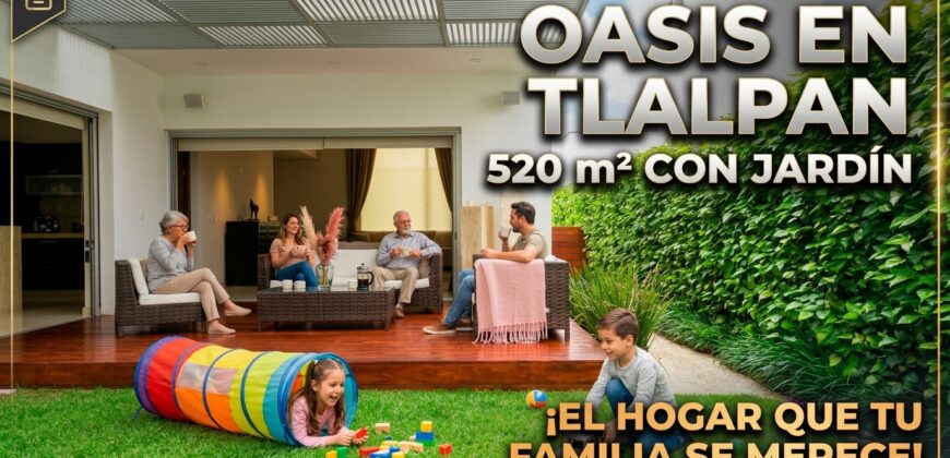 Tlalpan Venta de Residencia en Condominio Horizontal Exclusivo CDMX